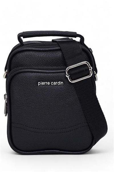 Pierre Cardin Logo Detaylı Erkek Postacı Çantası