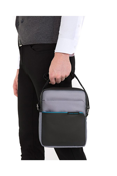 Pierre Cardin Logo Detaylı Erkek Postacı Çantası