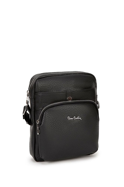 Pierre Cardin Logo Detaylı Erkek Postacı Çantası