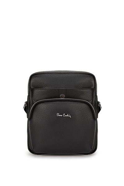 Pierre Cardin Logo Detaylı Erkek Postacı Çantası