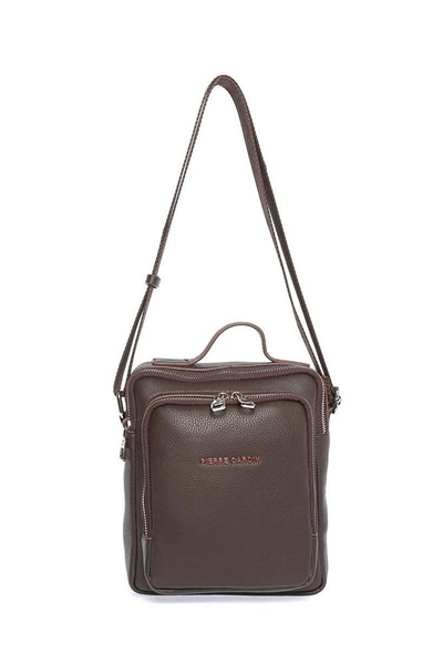 Pierre Cardin Logo Detaylı Erkek Postacı Çantası