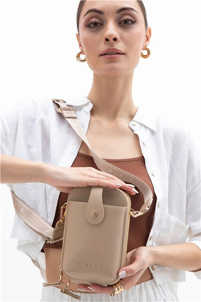 Sisley Logo Detaylı Kadın Çapraz Askılı Çanta