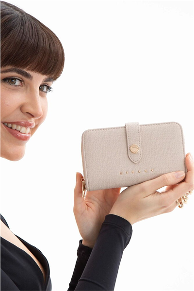 Sisley Logo Detaylı Kadın Cüzdan