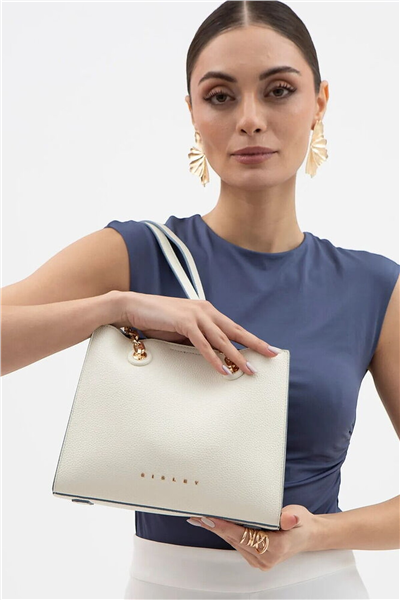 Sisley Logo Detaylı Kadın El Çantası