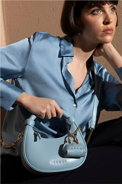 Sisley Logo Detaylı Kadın El Çantası
