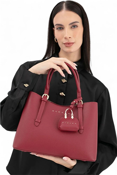 Sisley Logo Detaylı Kadın El Çantası