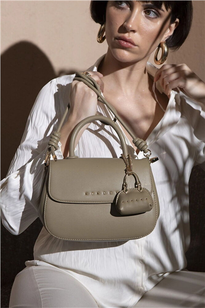 Sisley Logo Detaylı Kadın El Çantası