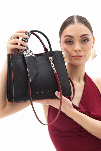 Sisley Logo Detaylı Kadın El Çantası