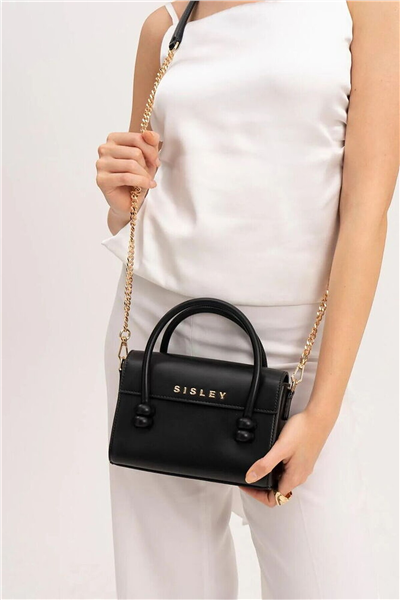 Sisley Logo Detaylı Kadın El Çantası