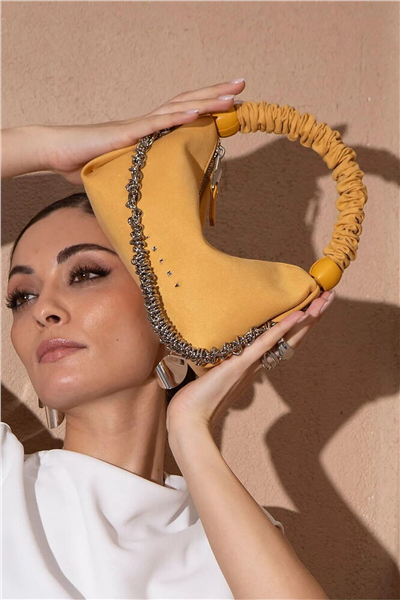 Sisley Logo Detaylı Kadın El Çantası