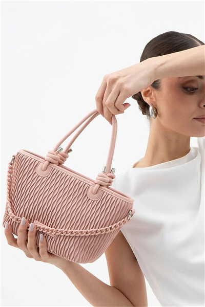 Sisley Logo Detaylı Kadın El Çantası