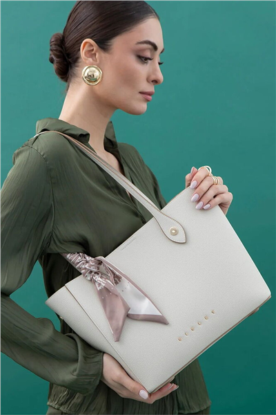 Sisley Logo Detaylı Kadın Omuz Çantası