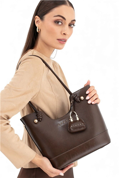 Sisley Logo Detaylı Kadın Omuz Çantası