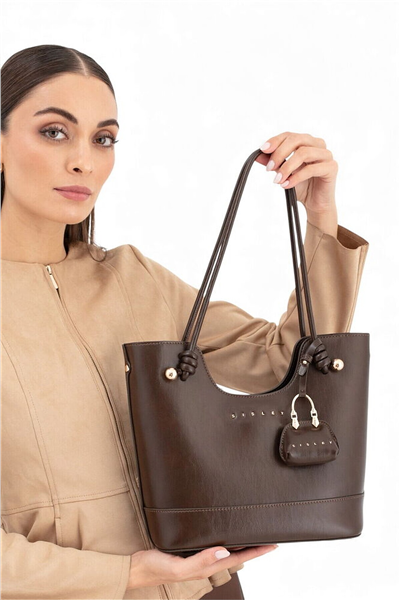 Sisley Logo Detaylı Kadın Omuz Çantası