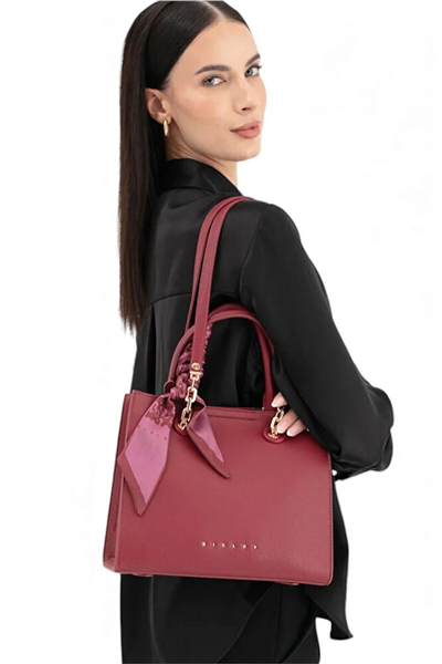 Sisley Logo Detaylı Kadın Omuz Çantası