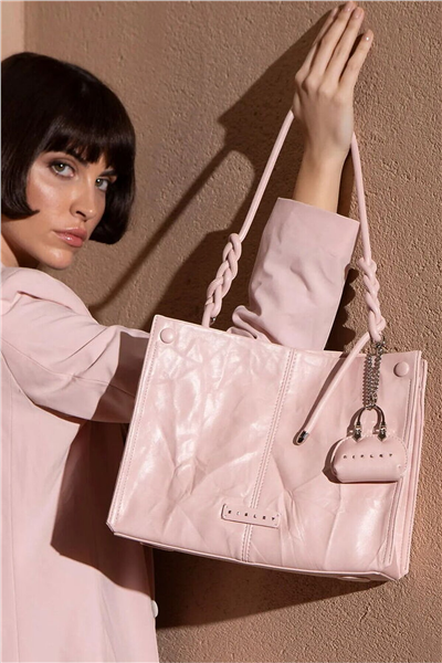 Sisley Logo Detaylı Kadın Omuz Çantası