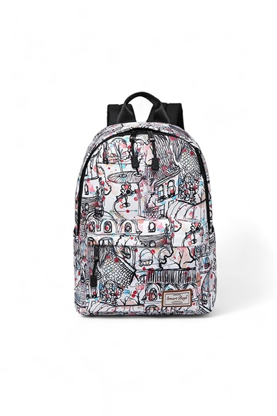 Smart Bags Printed Edition Kadın Sırt Çantası