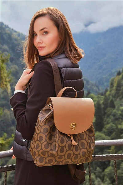 U.S. Polo Assn. Logo Detaylı Kadın Sırt Çantası