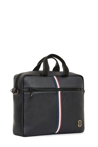 U.S. Polo Assn. Logo Detaylı Erkek Laptop & Evrak Çantası