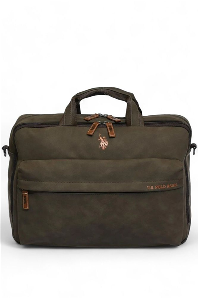 U.S. Polo Assn. Logo Detaylı Erkek Laptop & Evrak Çantası