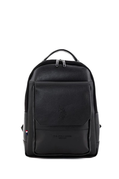 U.S. Polo Assn. Logo Detaylı Erkek Sırt Çantası