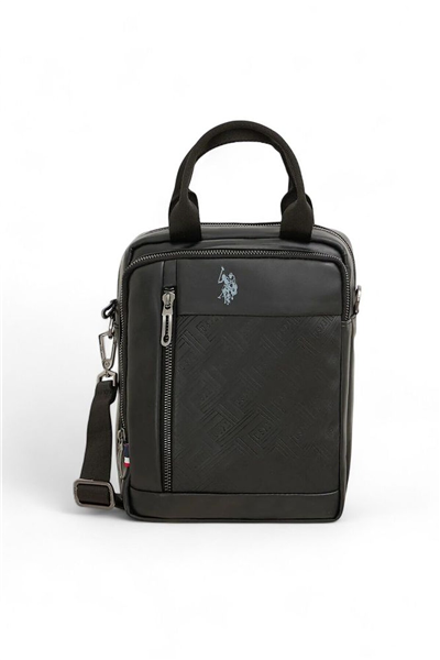 U.S. Polo Assn. Logo Detaylı Erkek Postacı Çantası