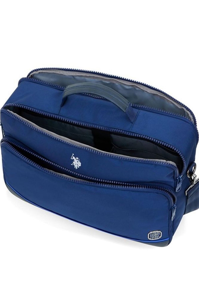 U.S. Polo Assn. Logo Detaylı Erkek Laptop & Evrak Çantası