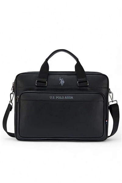 U.S. Polo Assn. Logo Detaylı Erkek Laptop & Evrak Çantası