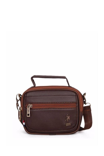 U.S. Polo Assn. Logo Detaylı Erkek Postacı Çantası