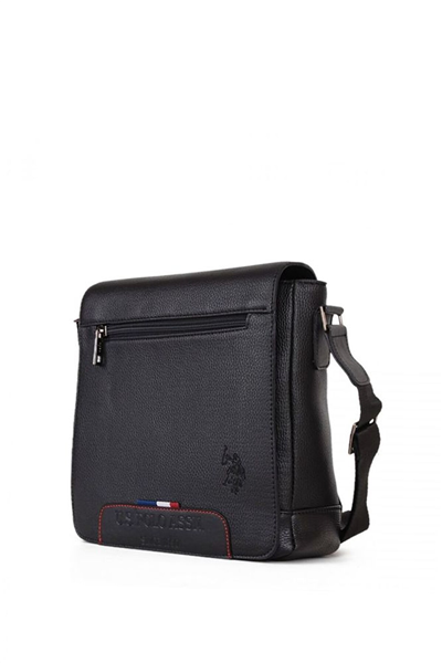 U.S. Polo Assn. Logo Detaylı Erkek Postacı Çantası