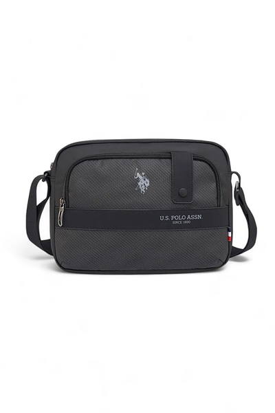 U.S. Polo Assn. Logo Detaylı Erkek Postacı Çantası