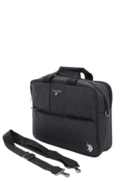 U.S. Polo Assn. Logo Detaylı Erkek Laptop & Evrak Çantası