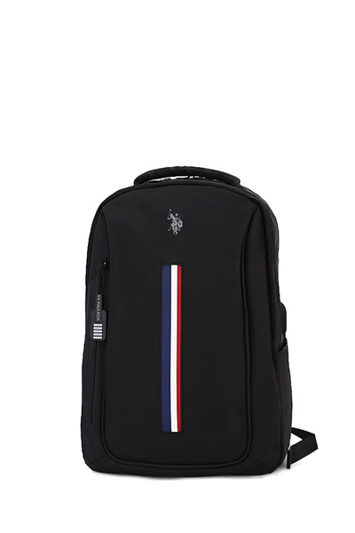 U.S. Polo Assn. Logo Detaylı Erkek Sırt Çantası