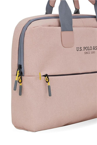 U.S. Polo Assn. Logo Detaylı Erkek Laptop & Evrak Çantası