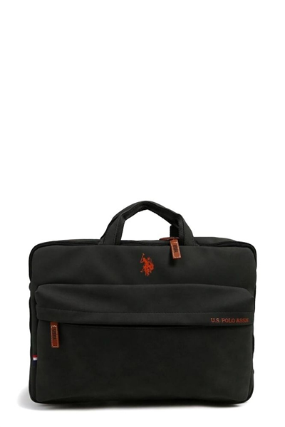 U.S. Polo Assn. Logo Detaylı Erkek Laptop & Evrak Çantası