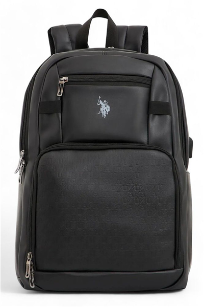 U.S. Polo Assn. Logo Detaylı Erkek Sırt Çantası