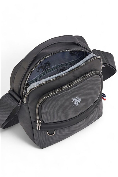 U.S. Polo Assn. Logo Detaylı Erkek Postacı Çantası