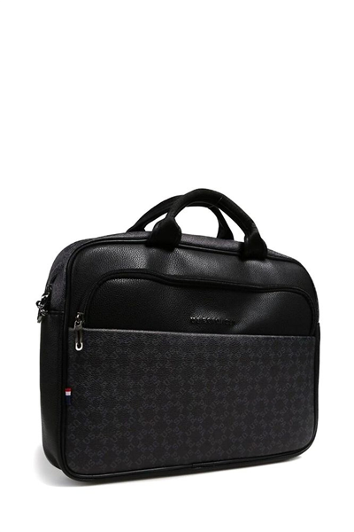 U.S. Polo Assn. Logo Detaylı Erkek Laptop & Evrak Çantası
