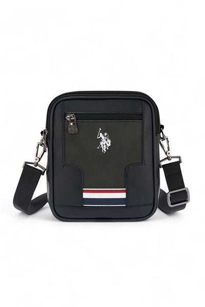 U.S. Polo Assn. Logo Detaylı Erkek Postacı Çantası