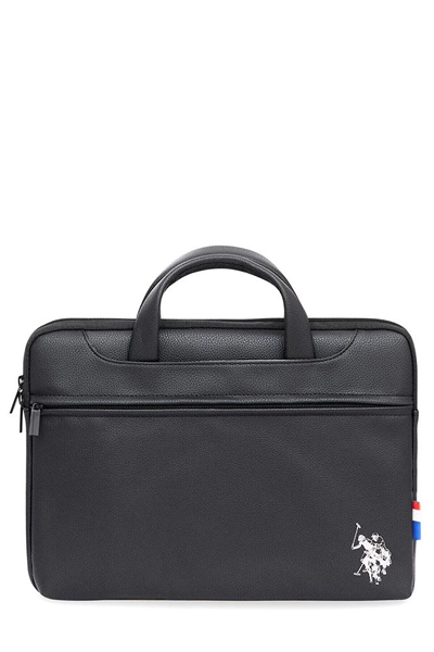 U.S. Polo Assn. Logo Detaylı Erkek Laptop & Evrak Çantası