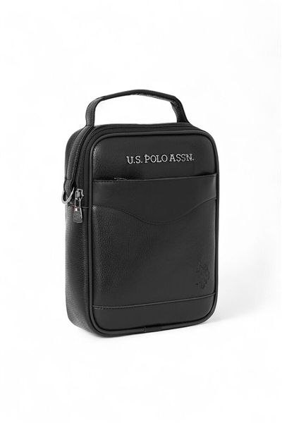 U.S. Polo Assn. Logo Detaylı Erkek Postacı Çantası