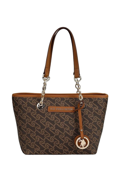 U.S. Polo Assn. Logo Detaylı Kadın Omuz Çantası