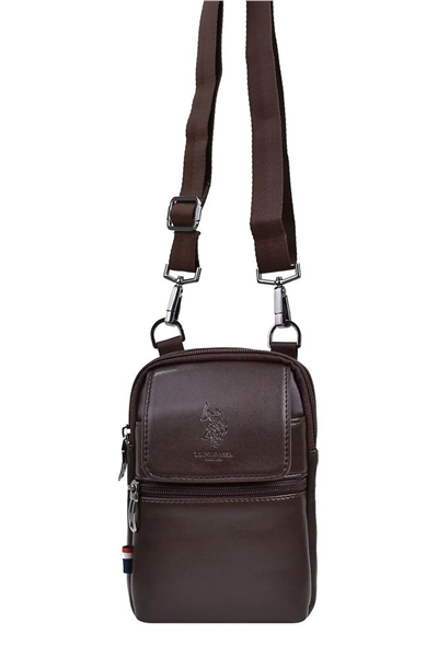 U.S. Polo Assn. Logo Detaylı Erkek Postacı Çantası