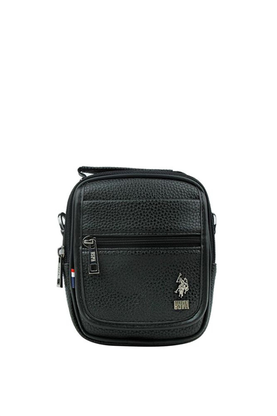 U.S. Polo Assn. Logo Detaylı Erkek Postacı Çantası