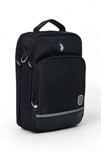 U.S. Polo Assn. Logo Detaylı Erkek Postacı Çantası
