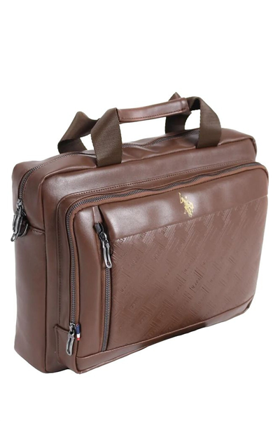 U.S. Polo Assn. Logo Detaylı Erkek Laptop & Evrak Çantası