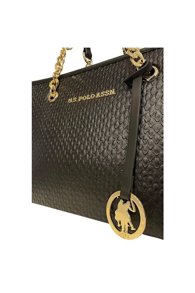 U.S. Polo Assn. Logo Detaylı Kadın Omuz Çantası