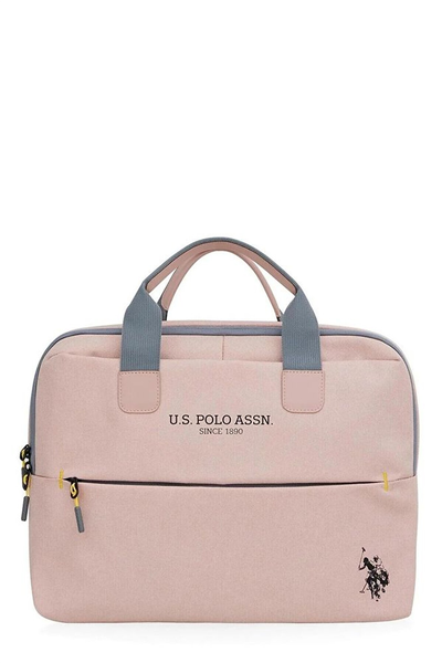 U.S. Polo Assn. Logo Detaylı Erkek Laptop & Evrak Çantası