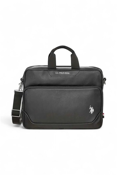 U.S. Polo Assn. Logo Detaylı Erkek Laptop & Evrak Çantası