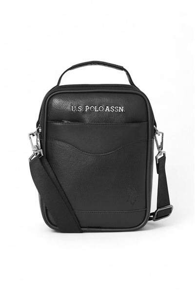U.S. Polo Assn. Logo Detaylı Erkek Postacı Çantası